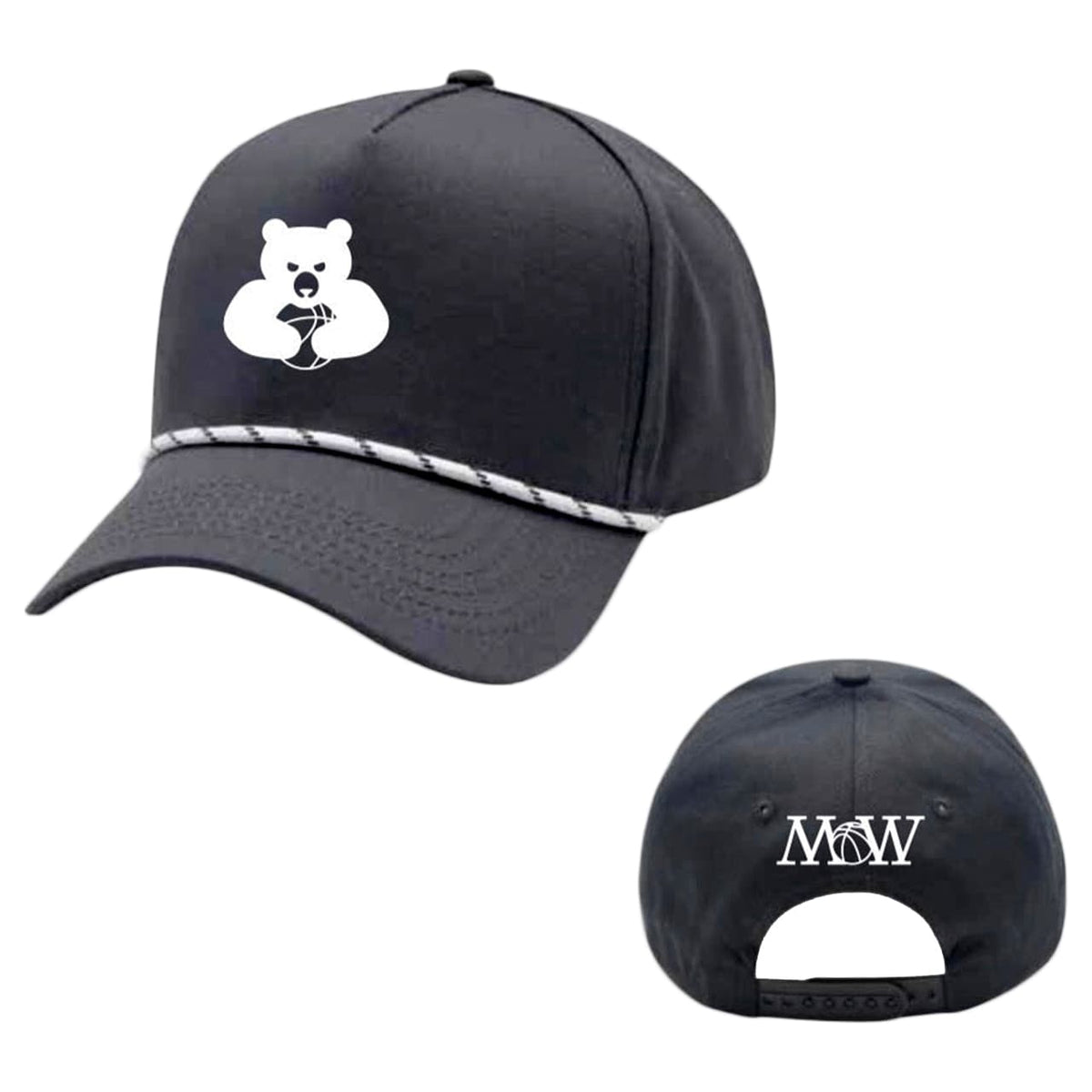 MoW Bear + Ball Snapback Hat