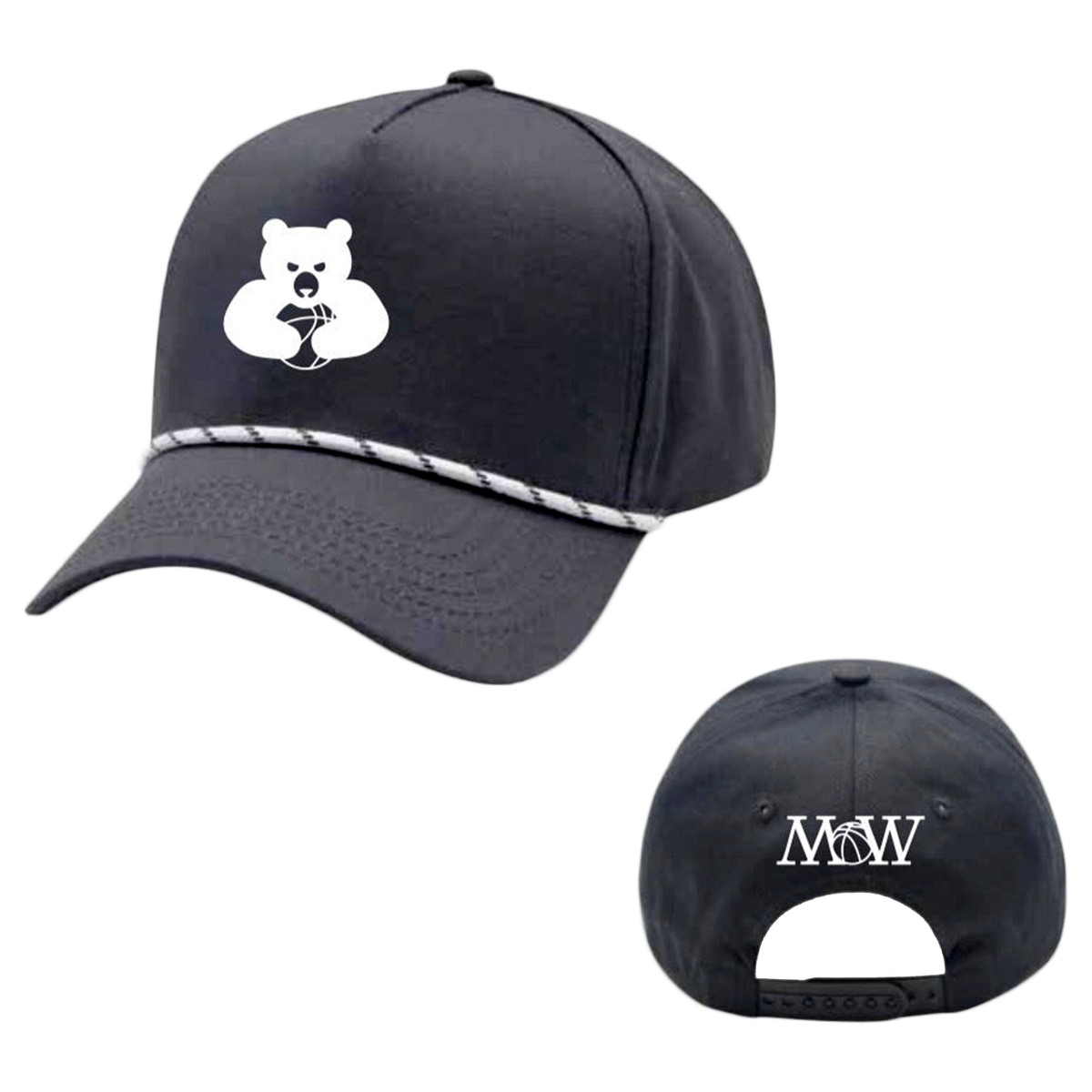 MoW Bear + Ball Snapback Hat