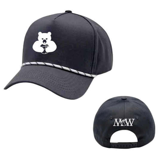 MoW Bear + Ball Snapback Hat